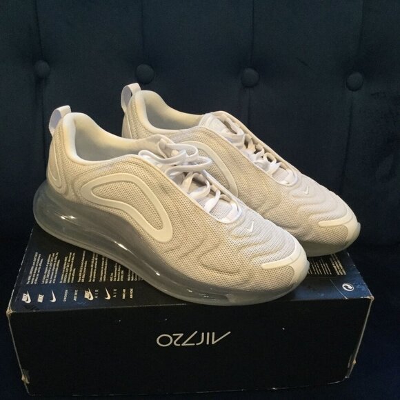 Nike Air Max 720 Pure Platinum Sneakers Men 8.5 Women Size 10